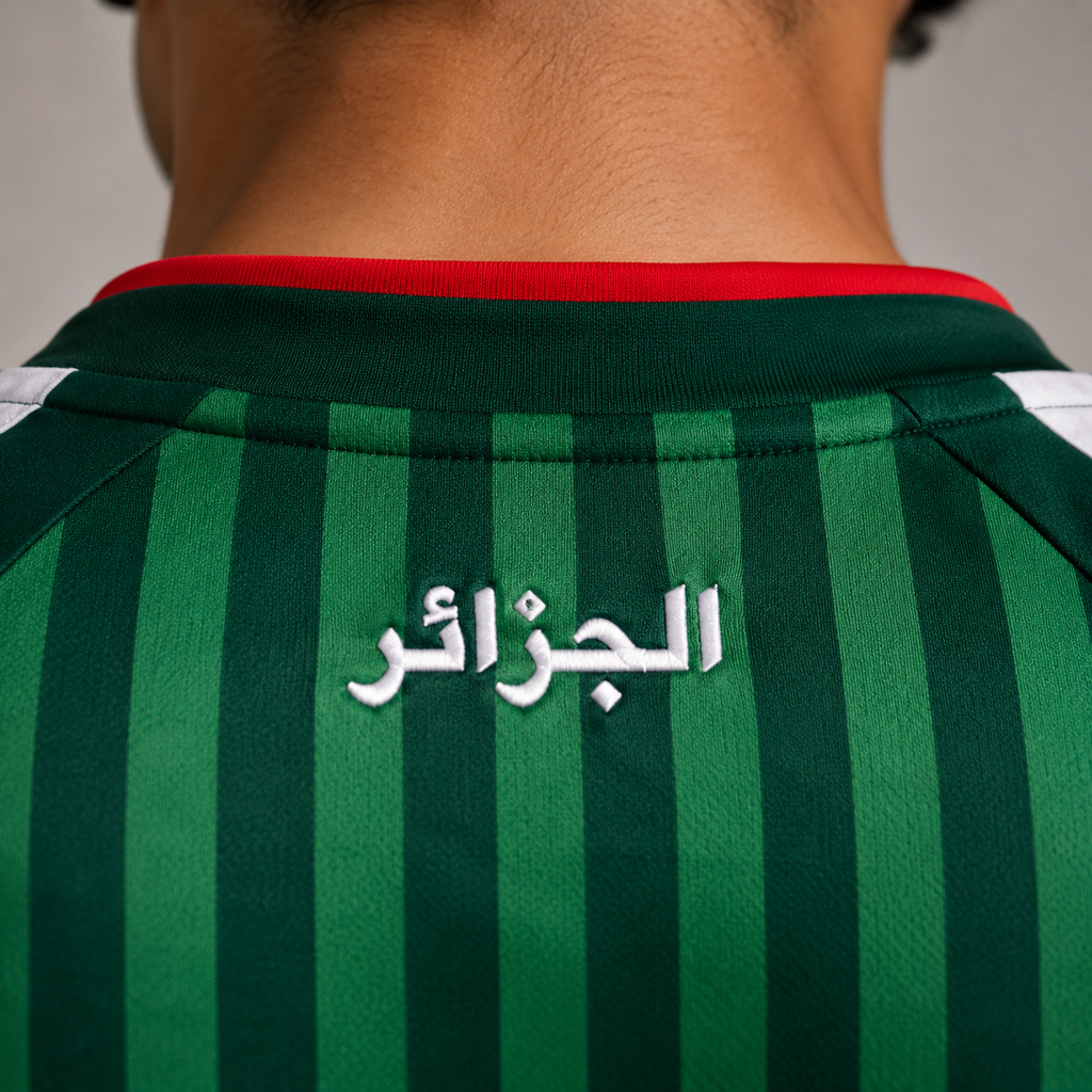 Maillot Algérie Coupe du Monde 2026 – Domicile