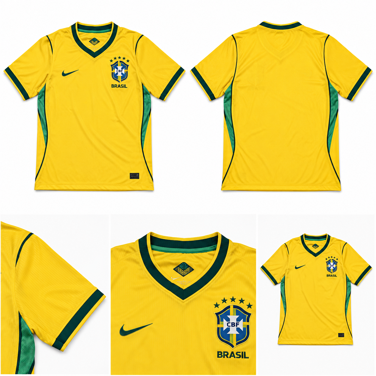 Maillot Brésil Coupe du Monde 2026 – Domicile
