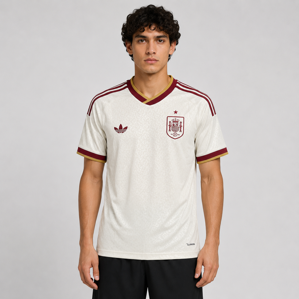 Maillot Espagne Coupe du Monde 2026 – Extérieur