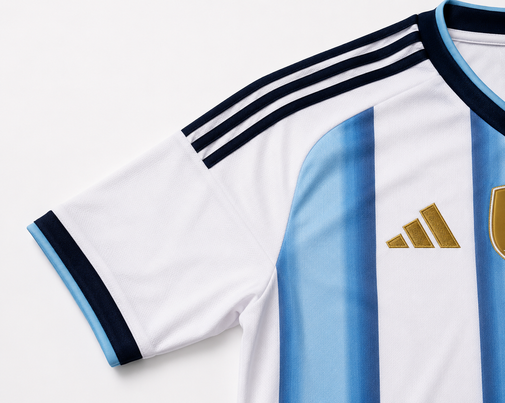 Maillot Argentine Coupe du Monde 2026 – Domicile